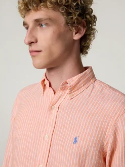 Leinenhemd im Custom Fit