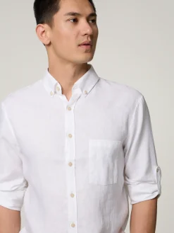 Leinenhemd im Modern Fit