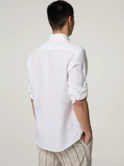 Leinenhemd im Modern Fit