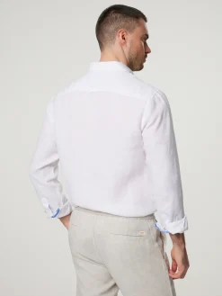 Leinenhemd im Regular Fit