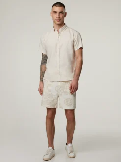 Leinenhemd im Regular Fit