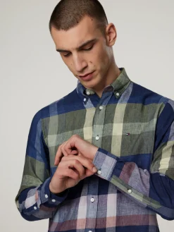 Leinenhemd im Regular Fit