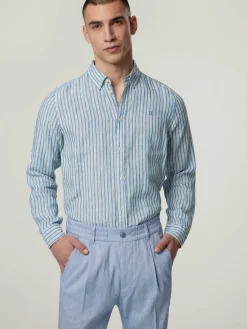 Leinenhemd im Regular Fit