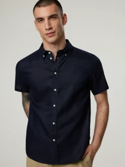 Leinenhemd im Regular Fit