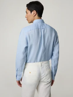 Leinenhemd im Regular Fit