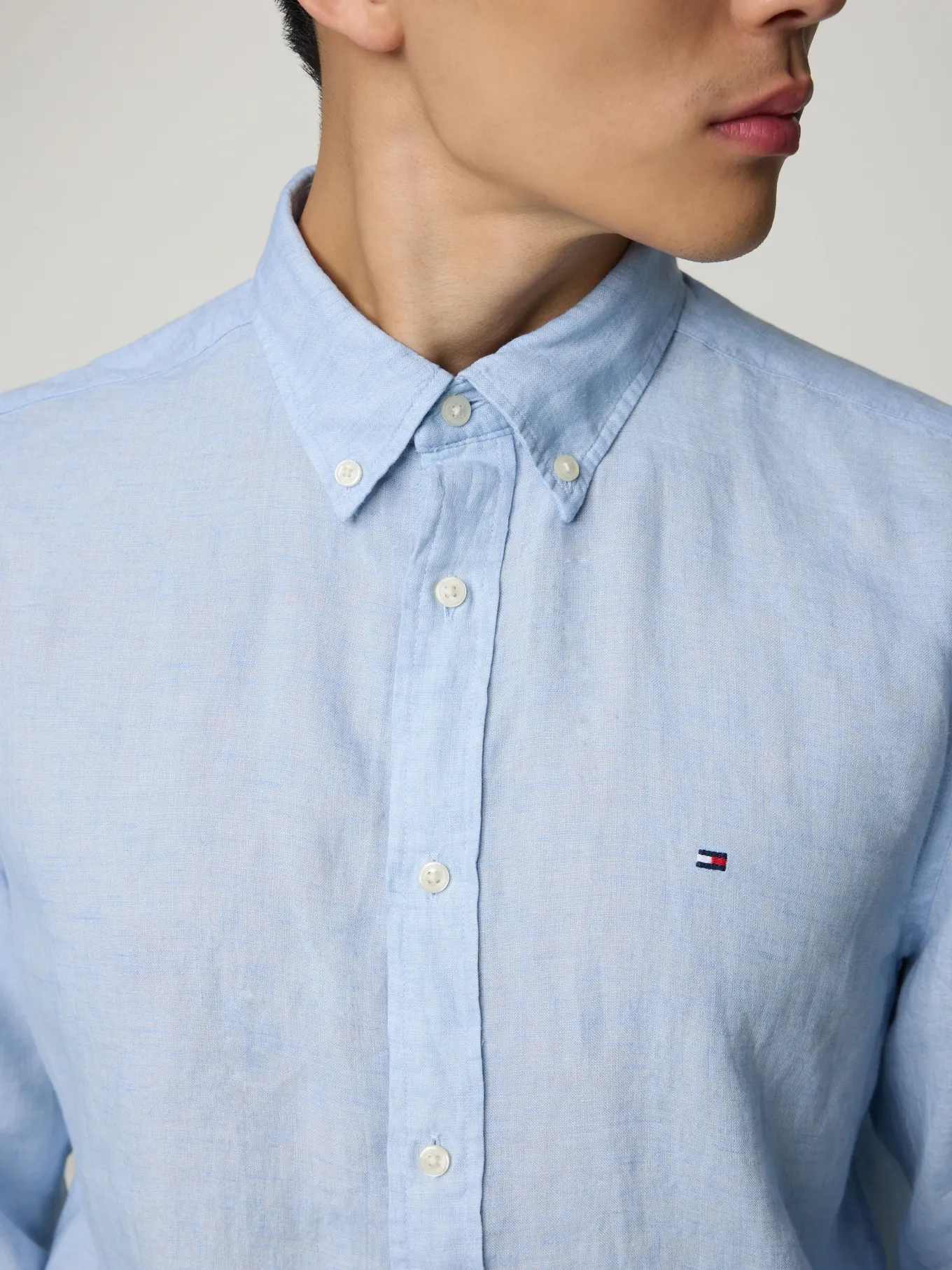 Leinenhemd im Regular Fit