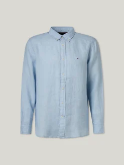 Leinenhemd im Regular Fit