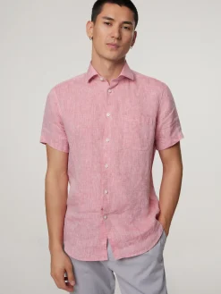 Leinenhemd im Slim Fit