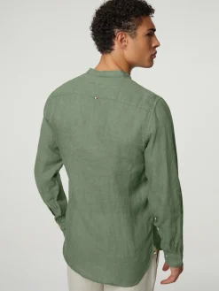 Leinenhemd im Slim Fit