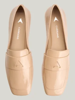 Loafer aus Lackleder