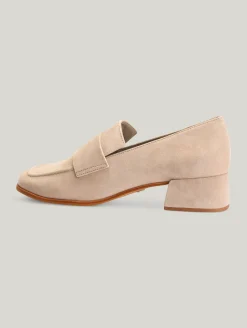 Loafer aus Veloursleder