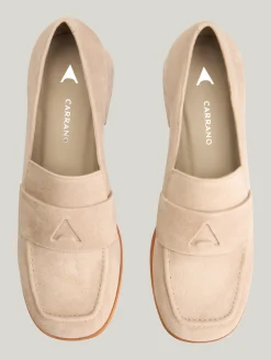 Loafer aus Veloursleder