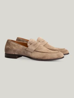 Loafer aus Veloursleder