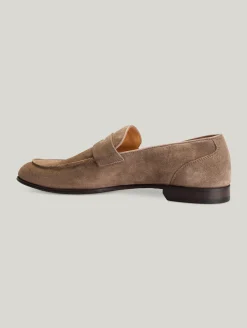 Loafer aus Veloursleder