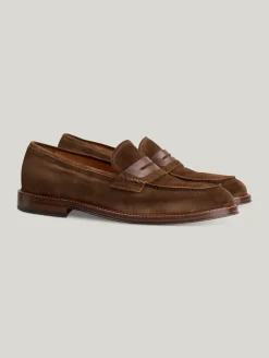 Loafer aus Veloursleder