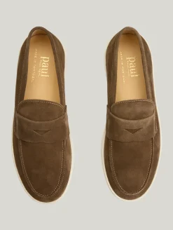 Loafer aus Veloursleder