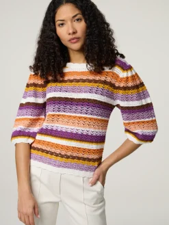 Lochstrickshirt PANACA