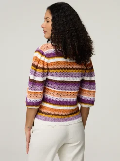 Lochstrickshirt PANACA