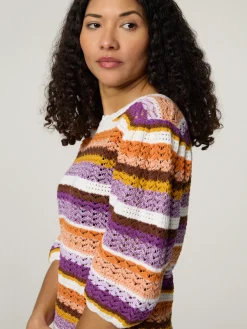 Lochstrickshirt PANACA