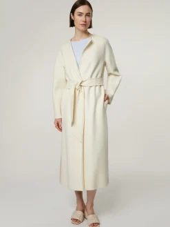 Mantel aus Schurwolle ABETONE