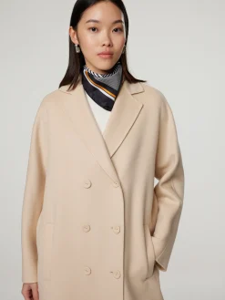 Mantel aus Schurwolle MERINGA