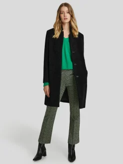 Mantel im Teddy-Look