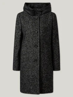 Mantel mit Kapuze