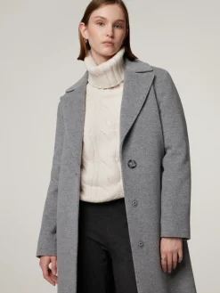 Mantel mit Schurwolle