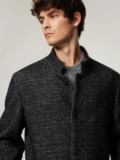 Mantel mit Schurwolle BERGAMO