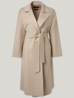 Mantel mit Schurwolle CLES