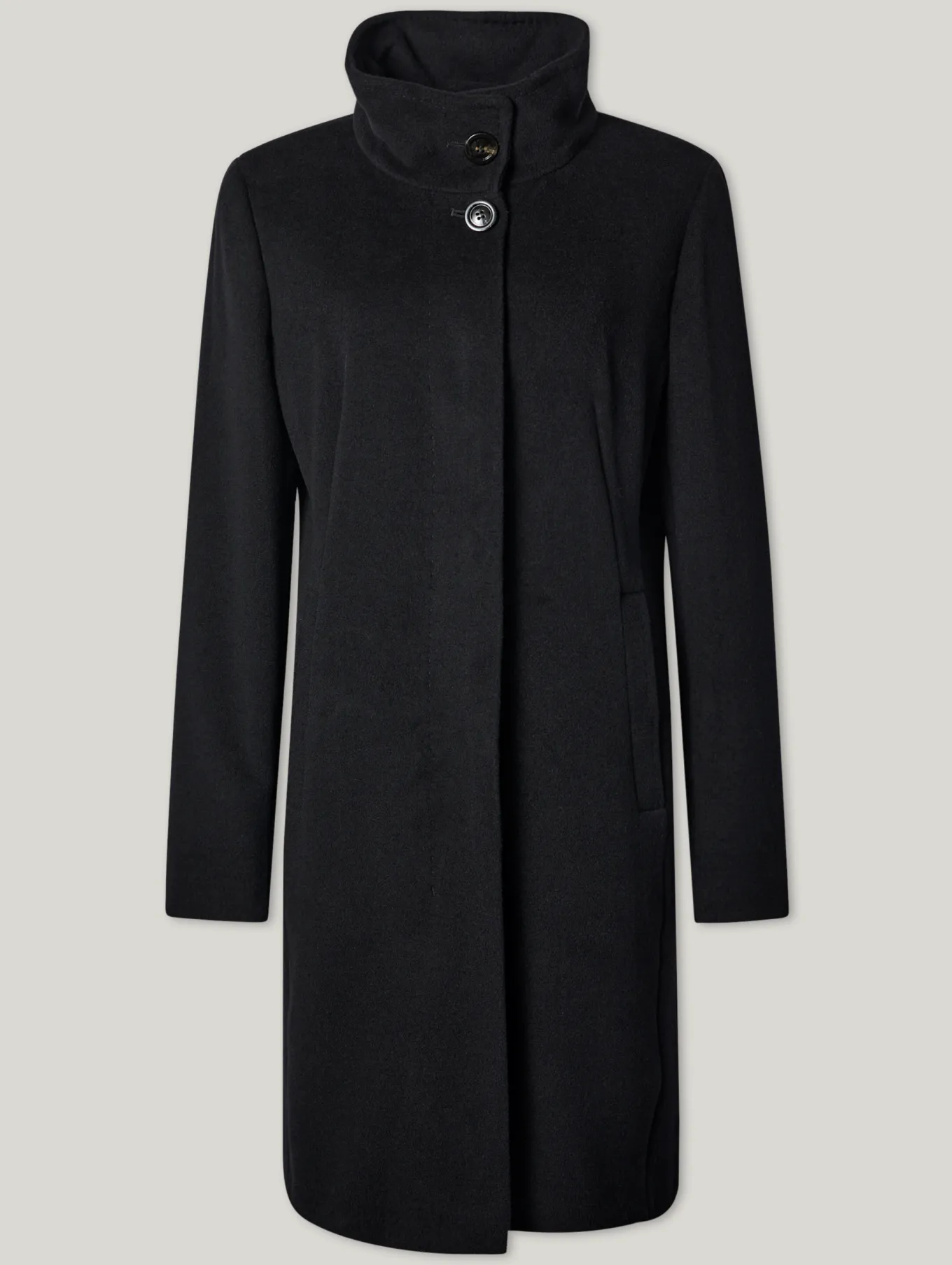 Mantel mit Wolle