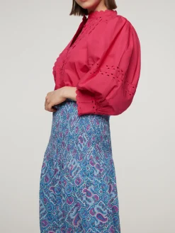 Maxijupe aus Baumwolle