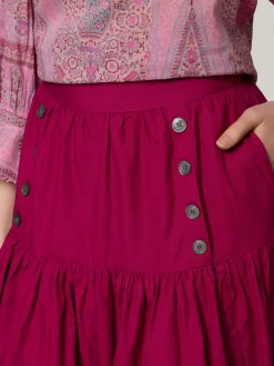 Maxijupe aus Baumwolle PAM