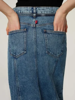 Maxijupe aus Denim GETINI