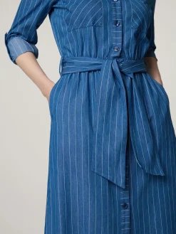 Maxikleid aus Baumwolle