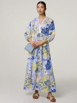 Maxikleid aus Leinen