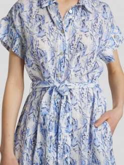 Maxikleid aus Leinen