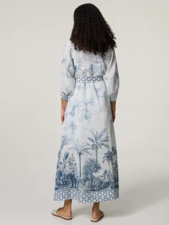 Maxikleid aus Leinen SALMA