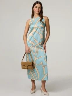 Maxikleid mit Allover-Print