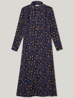 Maxikleid mit Animal-Print