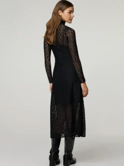 Midi Kleid mit Spitze CIARA