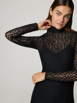 Midi Kleid mit Spitze CIARA