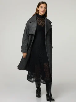 Midi Kleid mit Spitze CIARA