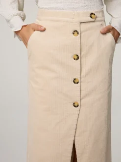 Midijupe aus Cord TILDO