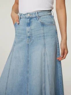 Midijupe aus Denim THE FULL SWING