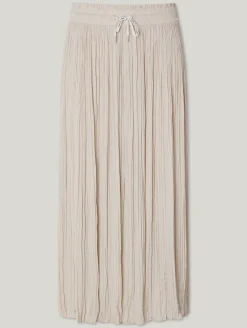 Midijupe aus Plissee