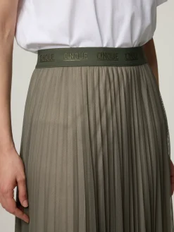 Midijupe aus Plissee CIFABI