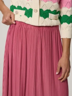 Midijupe aus Plissee UMA