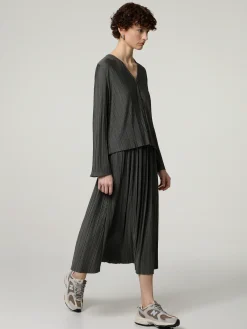 Midijupe aus Plissee UMA