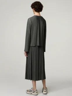 Midijupe aus Plissee UMA